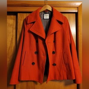 Coat from old navy. Color is a burnt orange